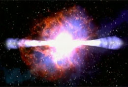 Mega Disasters image: A gamma ray burst races toward Earth.: The History Channel, Mega Disasters: Gamma Ray Burst Mega Disasters image: A gamma ray burst races toward Earth.: The History Channel, Mega Disasters: Gamma Ray Burst
